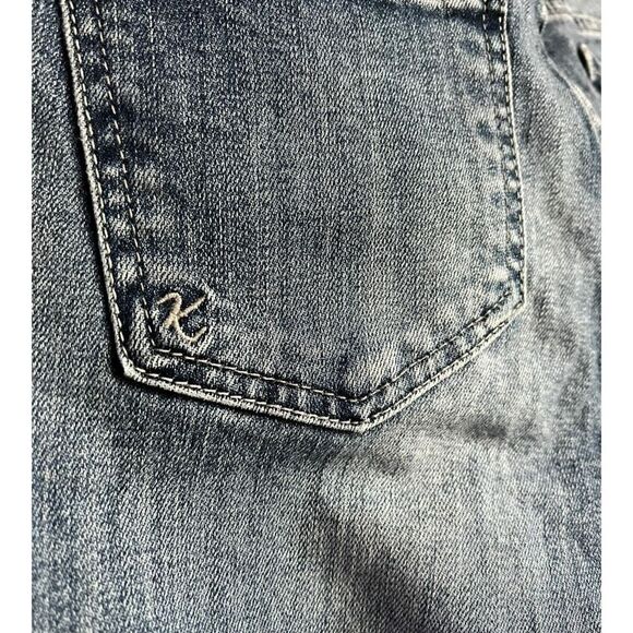 Kut from the Kloth Jeans Women's Size 2 Cameron Cuffed Straight-Leg Ankle Blue - Picture 14 of 14